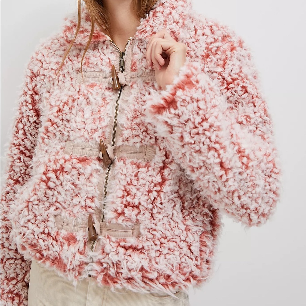 Anthropologie Sherpa Teddy Brenna Faux Fur - Picture 4 of 5